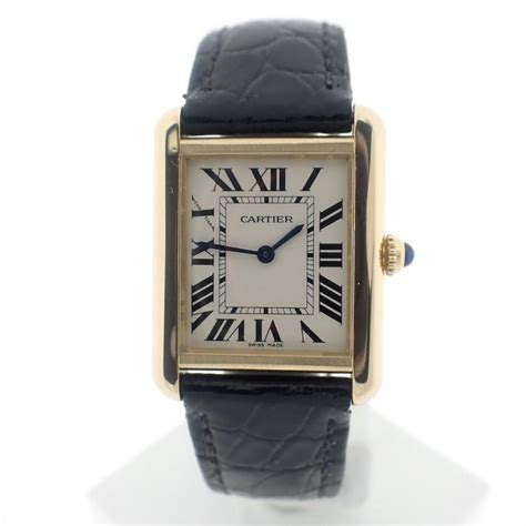 cartier horloge dames goud|cartier dames horloge.